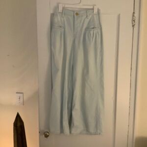Free People, We the Free, light blue denim jeans.,